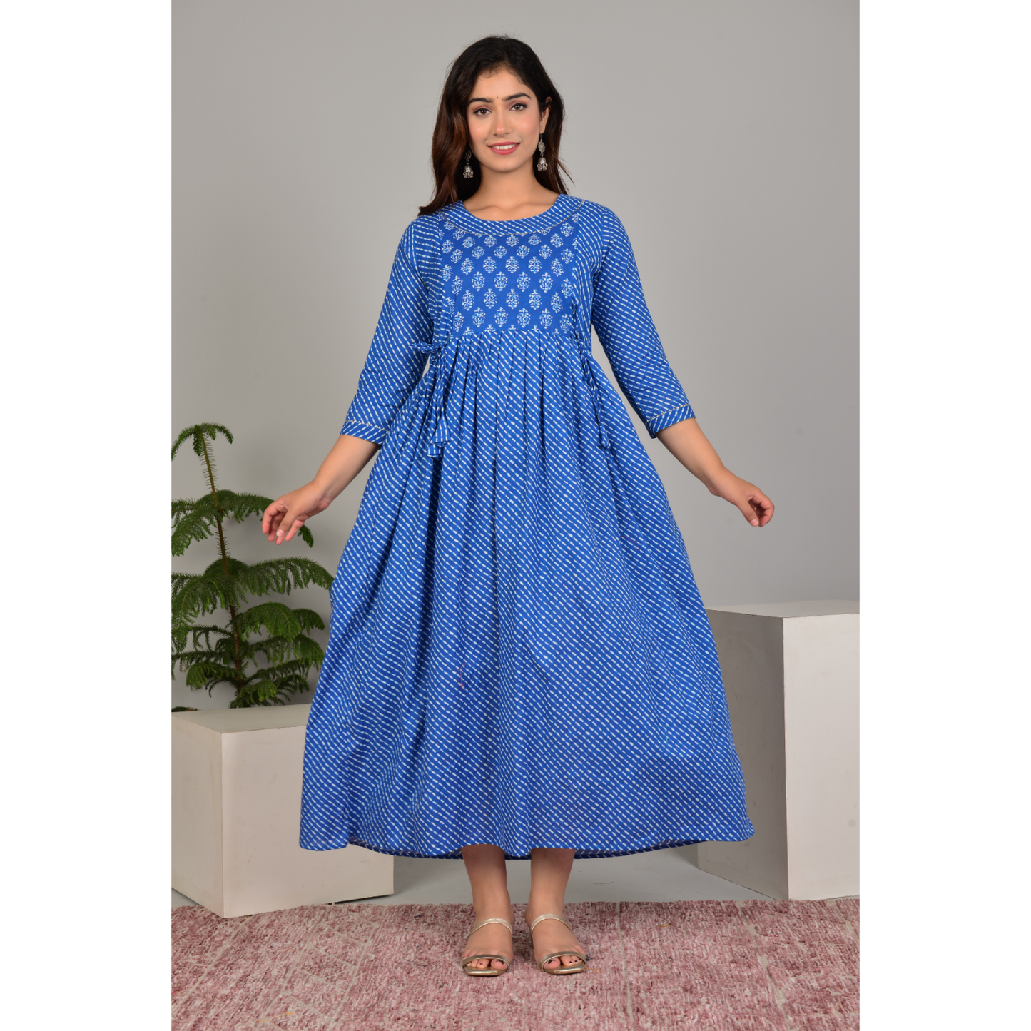 Women’s Feeding Maternity Kurti’s (Blue)