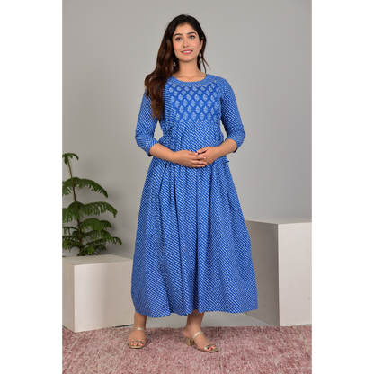 Women’s Feeding Maternity Kurti’s (Blue)