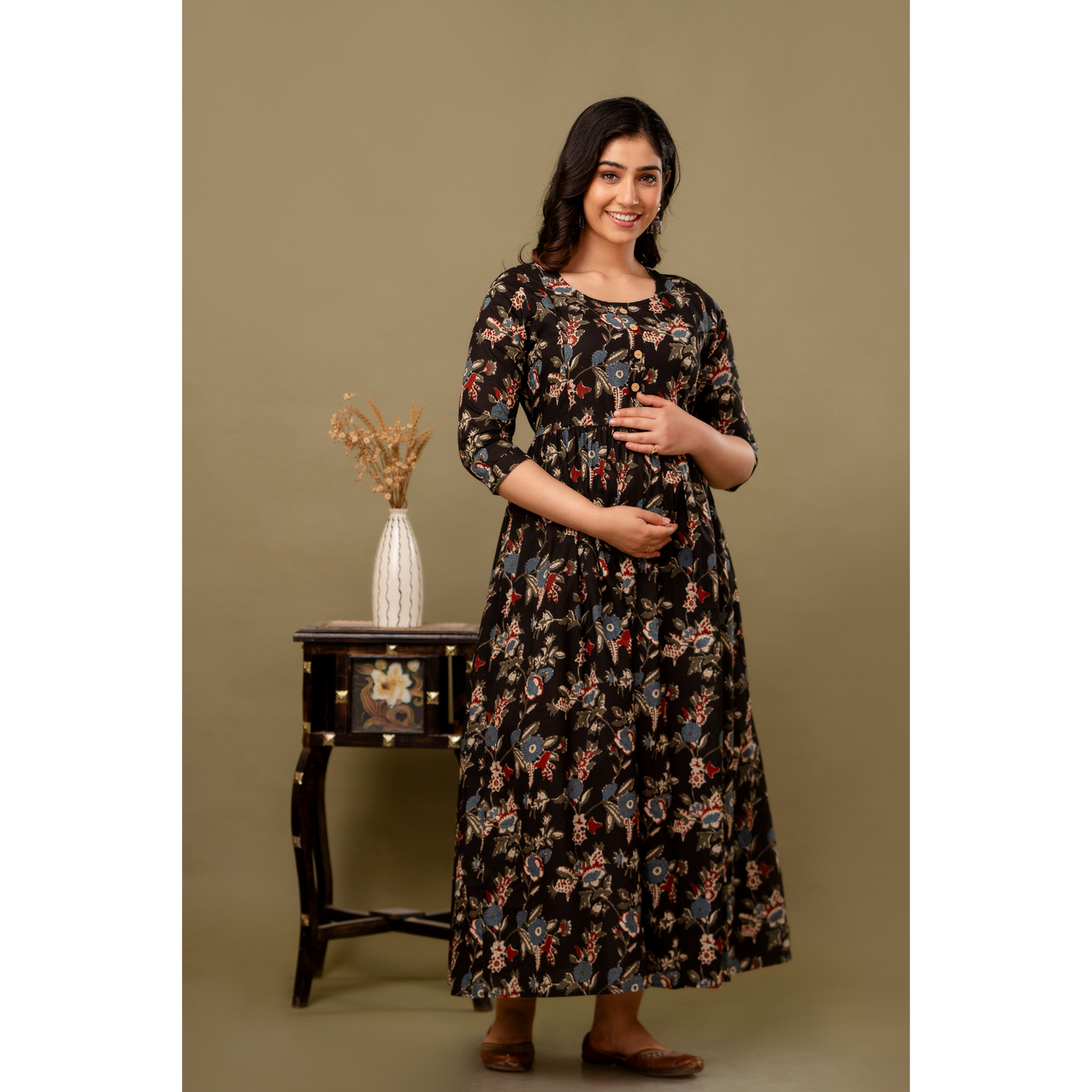 Women’s Feeding Maternity Kurti’s (Black)