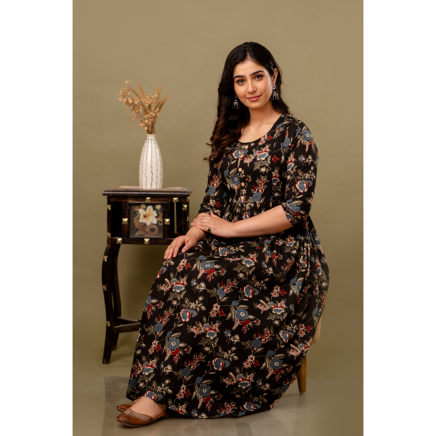 Women’s Feeding Maternity Kurti’s (Black)