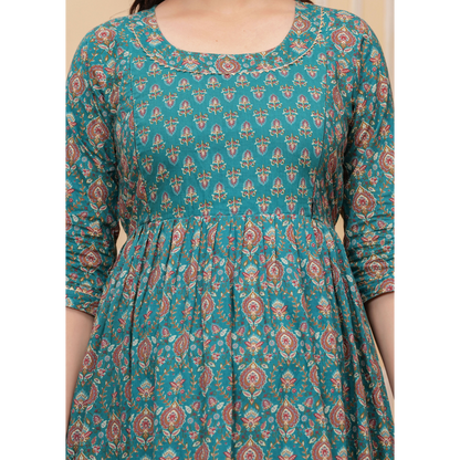 Women’s Feeding Maternity Kurti’s (Green)