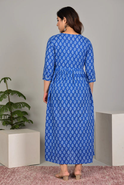 Women’s Feeding Maternity Kurti’s (Sky)